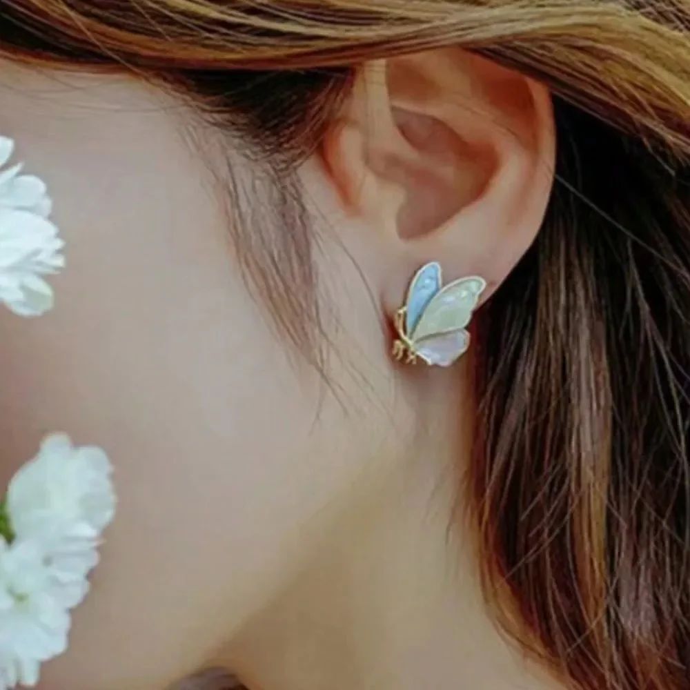 Butterfly earrings  #227 - Picture 2 of 6